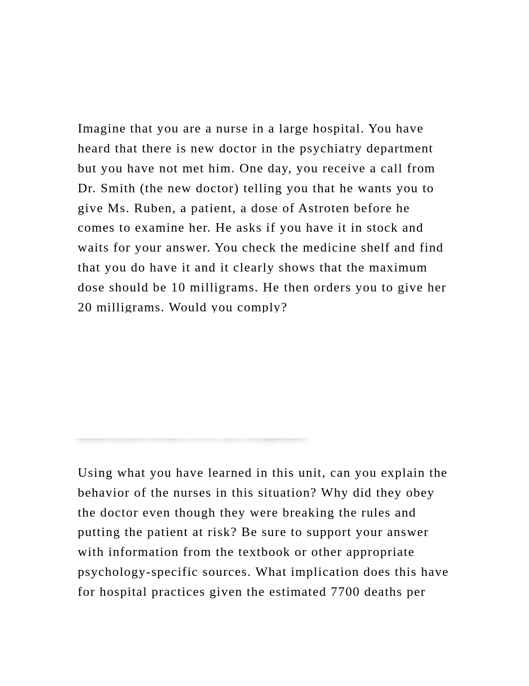 Imagine that you are a nurse in a large hospital. You have heard.docx_dbf3jpag61j_page2