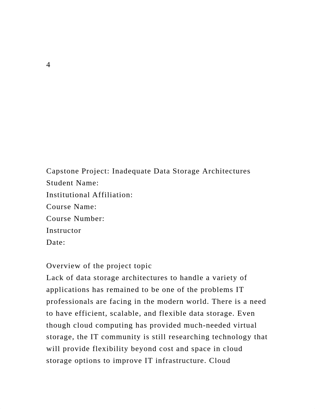 4Capstone Project Inadequate Data Storage Archi.docx_dbf3ng3krco_page2