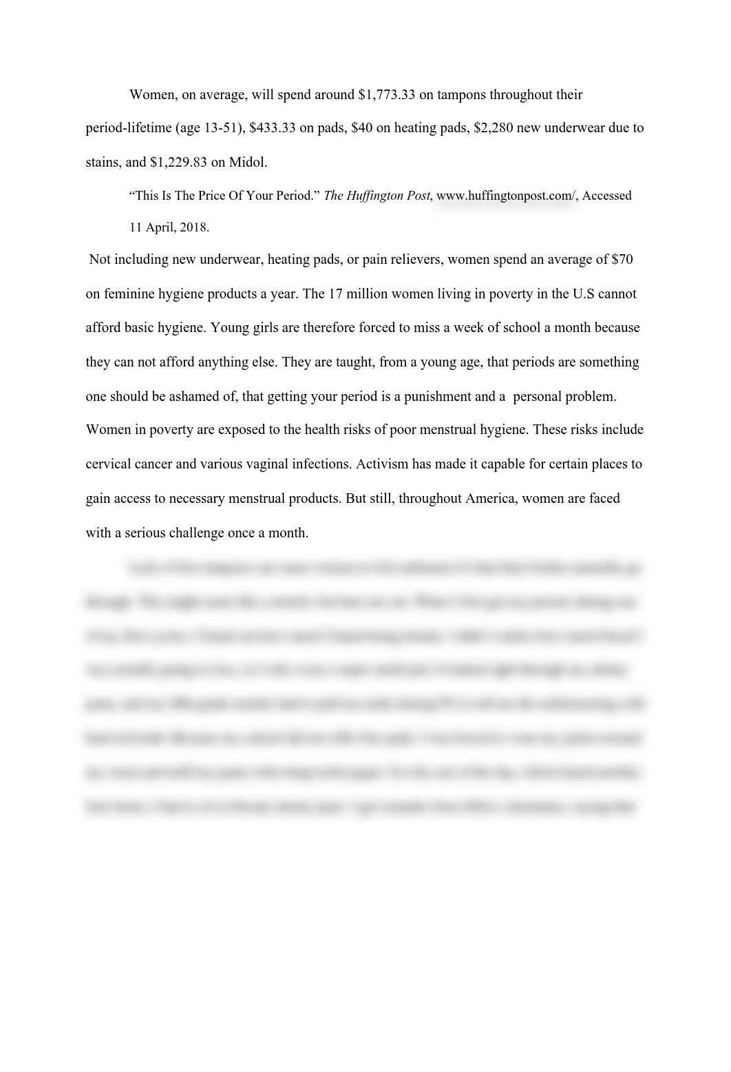 Final Essay_ Feminine Hygiene .pdf_dbf4h8gt1zb_page2