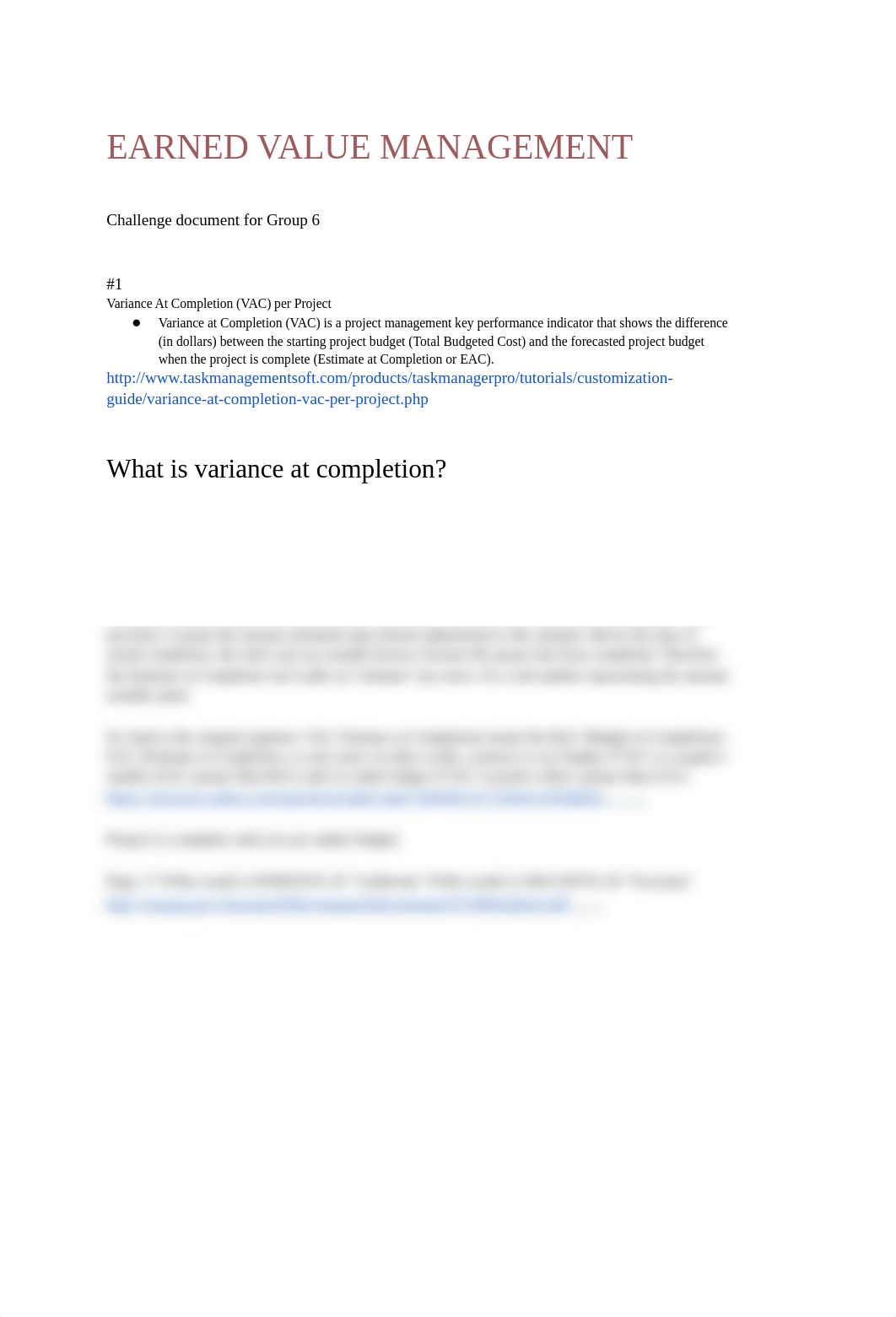 CIT 380 Group 6 - L05 Earned Value Management__dbf6qn4l5i7_page1