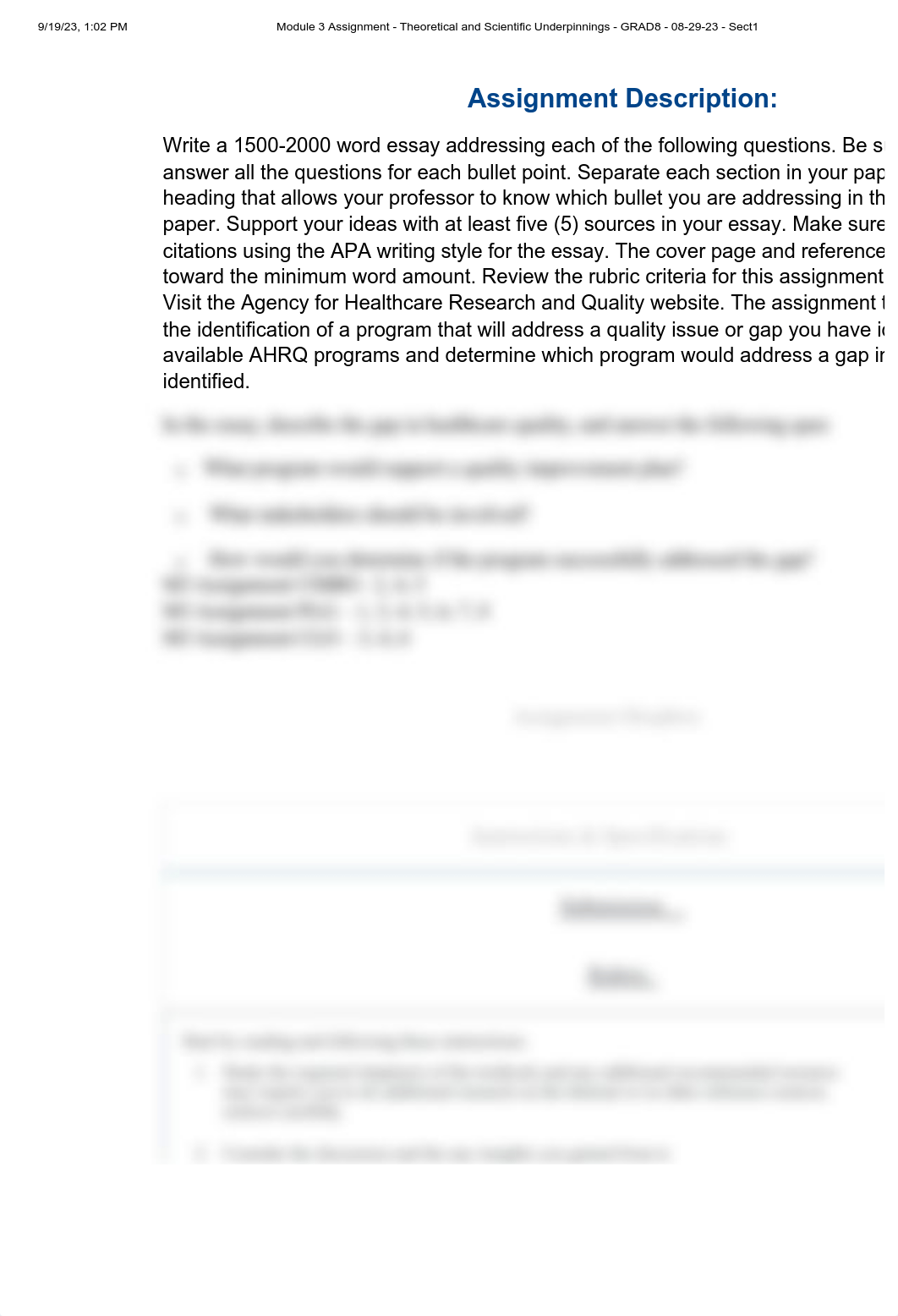 Module 3 Assignment - Theoretical and Scientific Underpinnings - GRAD8 - 08-29-23 - Sect1.pdf_dbf86sv3fev_page1