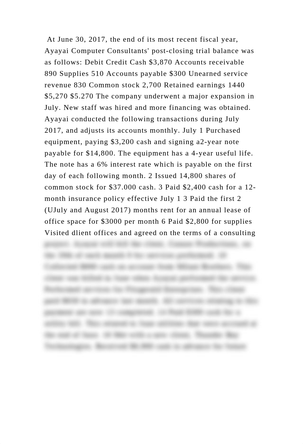 At June 30, 2017, the end of its most recent fiscal year, Ayayai Comp.docx_dbff7kr7j88_page2