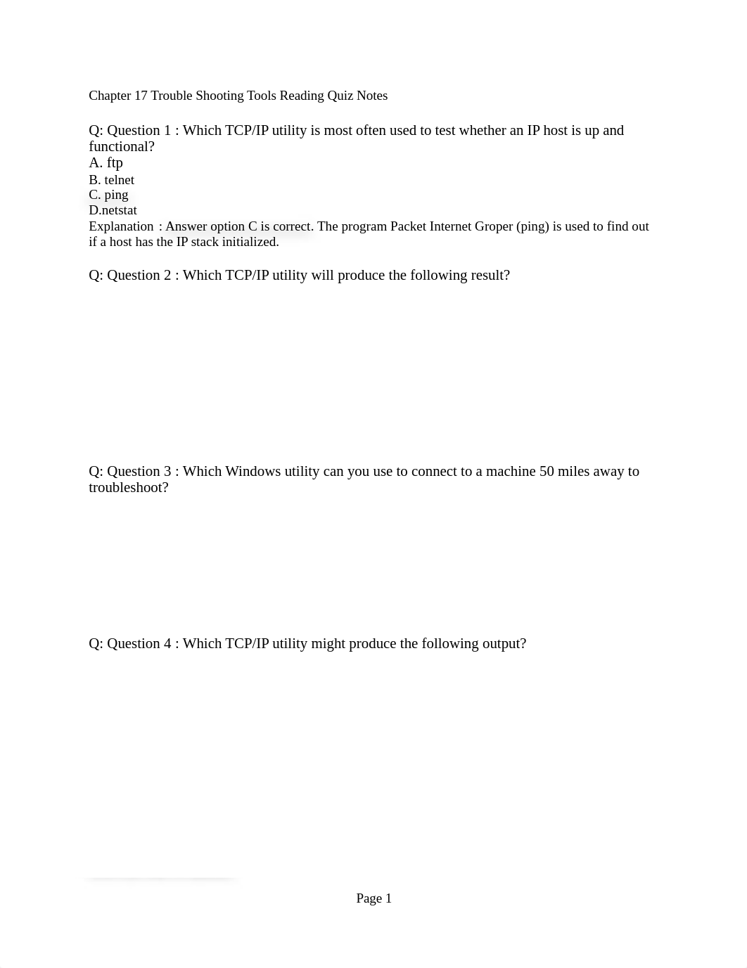 Chapter 17 Trouble Shooting Tools Reading Quiz Notes.docx_dbfrparl3i9_page1