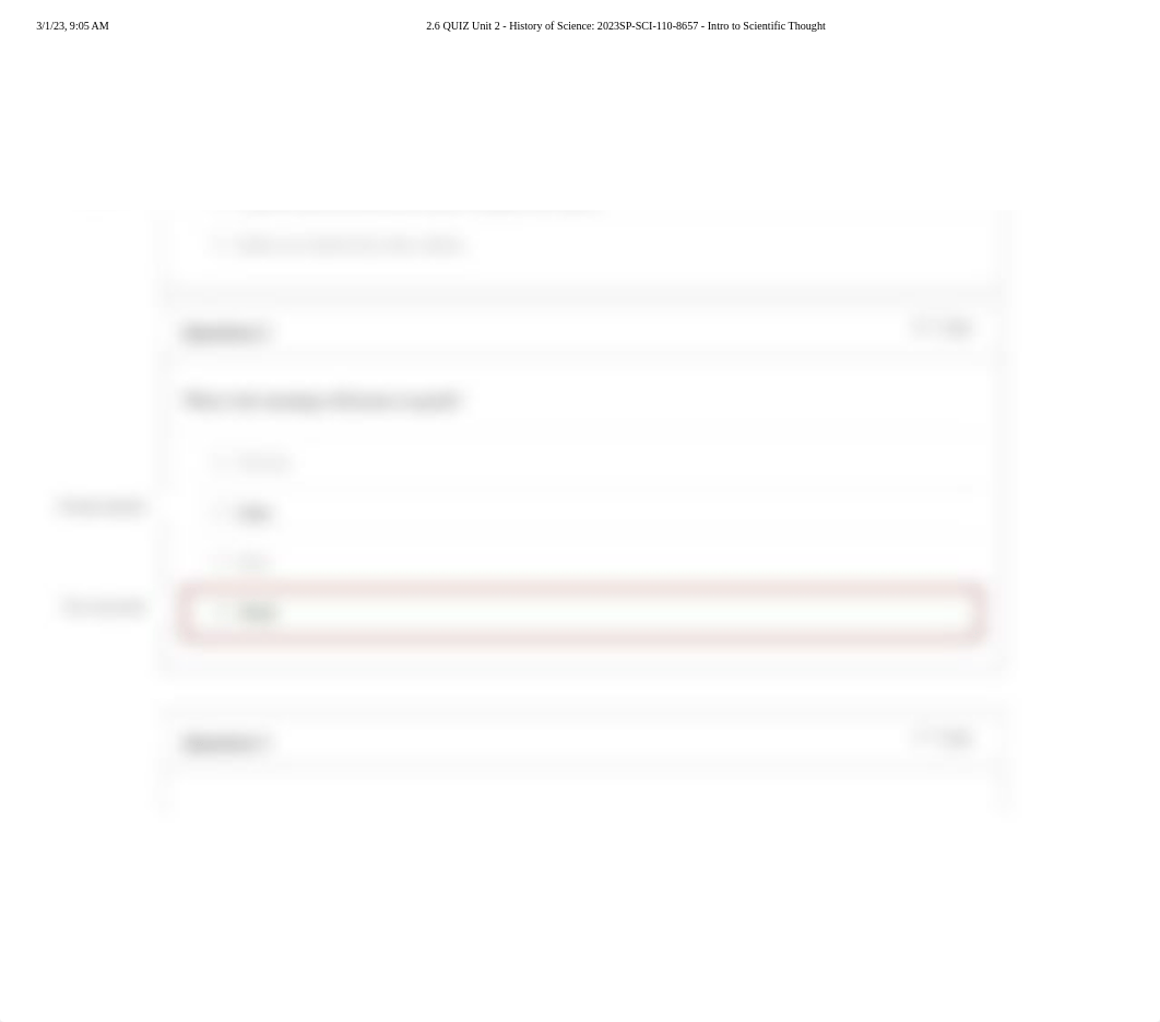 2.6 QUIZ Unit 2 - History of Science_ 2023SP-SCI-110-8657 - Intro to Scientific Thought.pdf_dbg7cz3d1se_page2