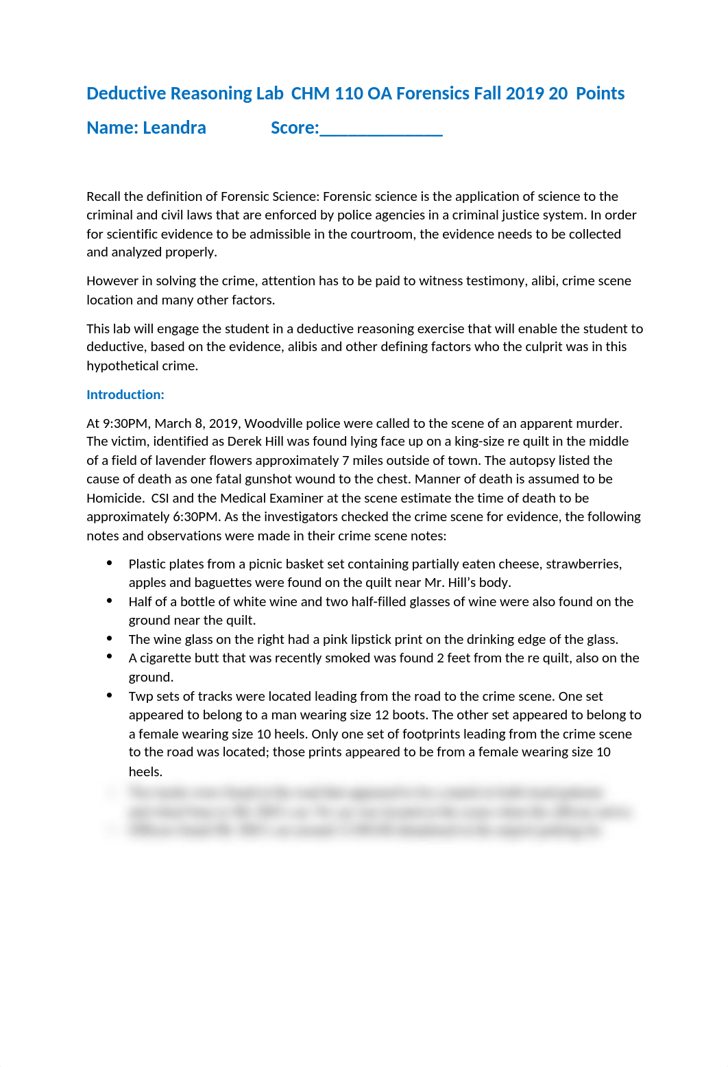 Deductive Reasoning Lab   CHM 110 OA Forensic Science Fall 2019 (1).docx_dbg9ffhg1c9_page1