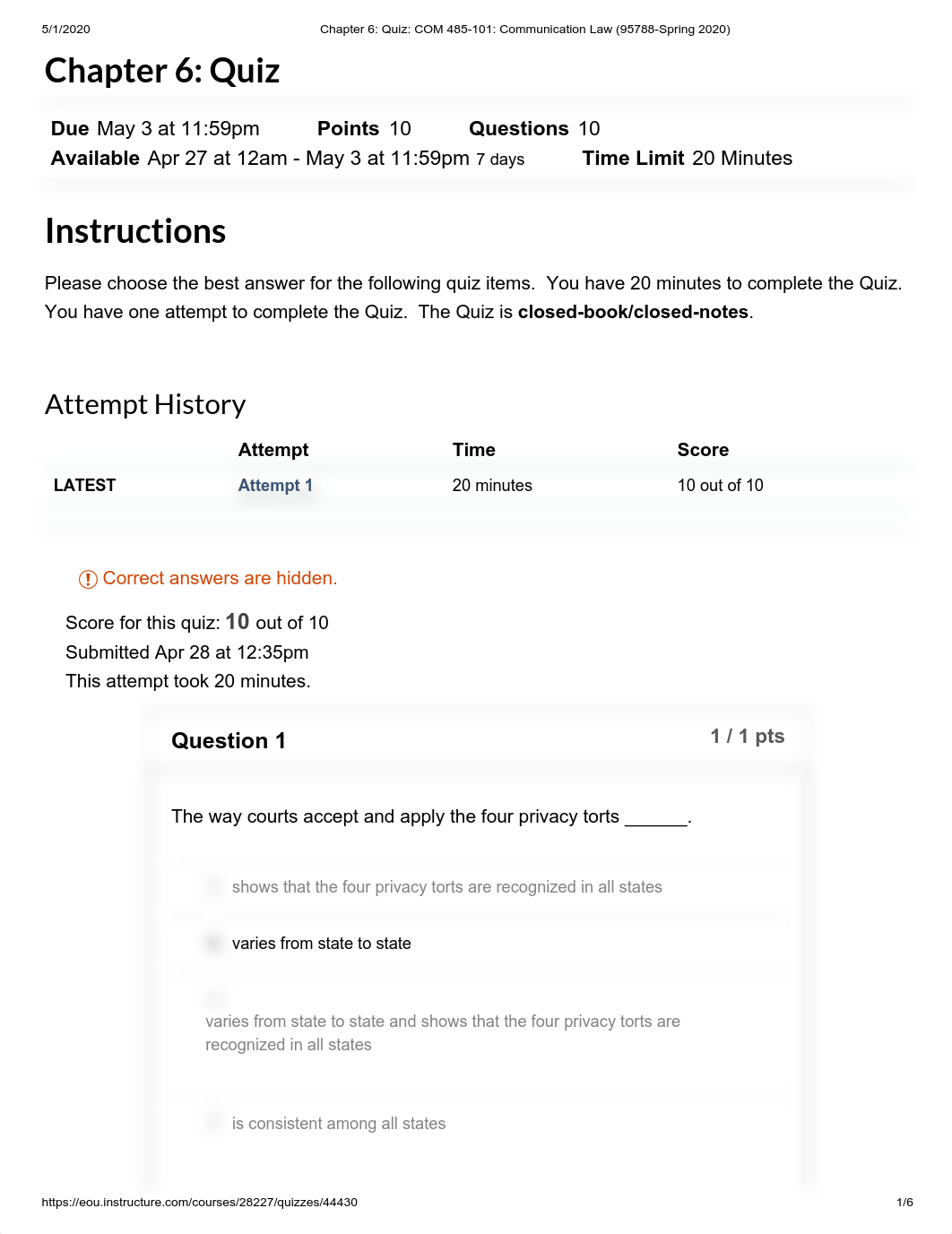 Chapter_6__Quiz__COM_485-101__Communication_Law_(95788-Spring_2020).pdf_dbg9nvqjwal_page1