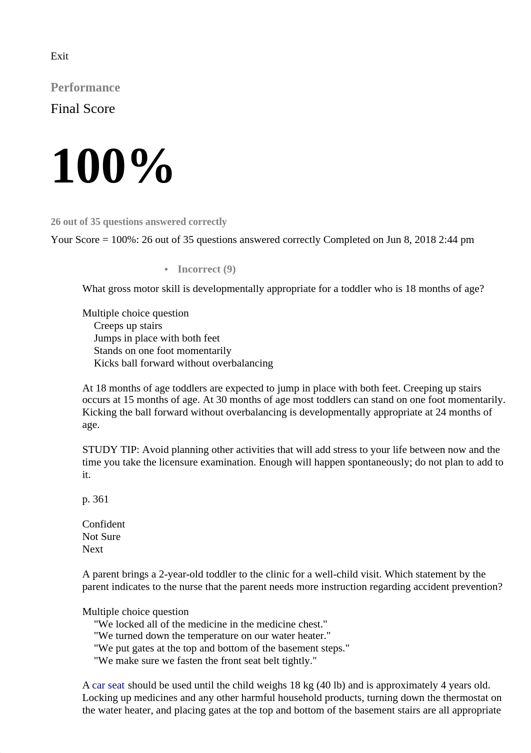 unit 11 Elsevier Adaptive Quizzing - Quiz performance.html_dbggns56qx6_page1