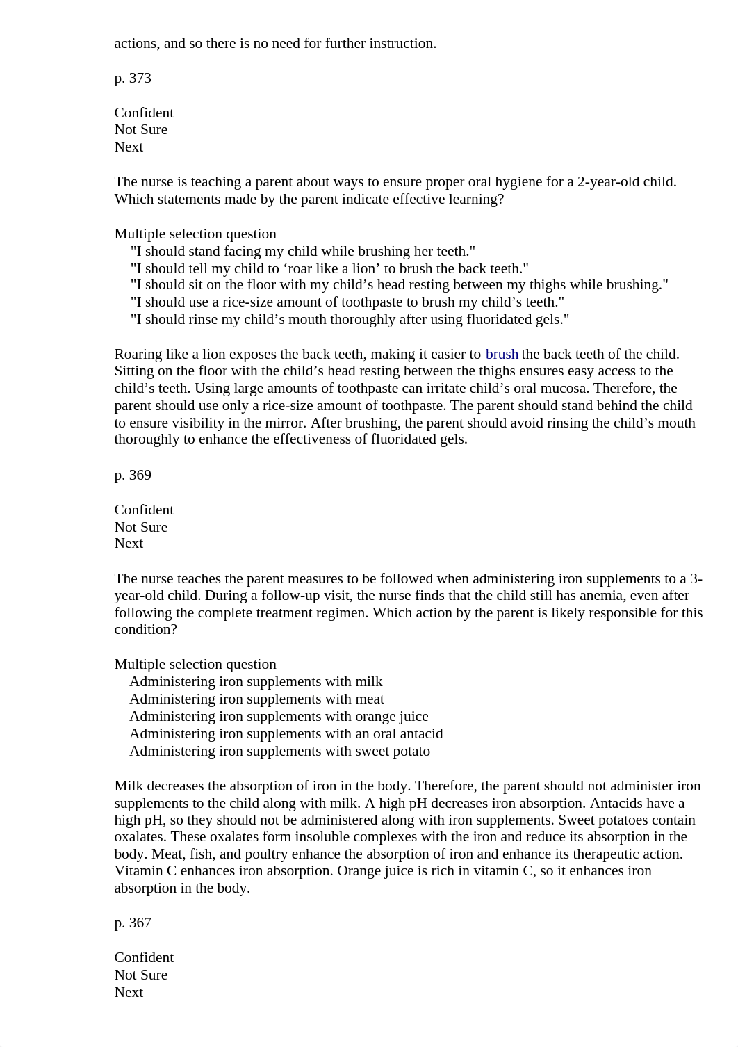 unit 11 Elsevier Adaptive Quizzing - Quiz performance.html_dbggns56qx6_page2