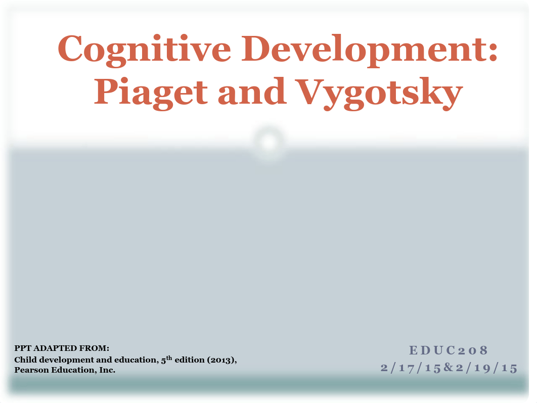 Chap  6- Cognitive Development Piaget and Vygotsky- ppt for class_dbgqfoj91n8_page1