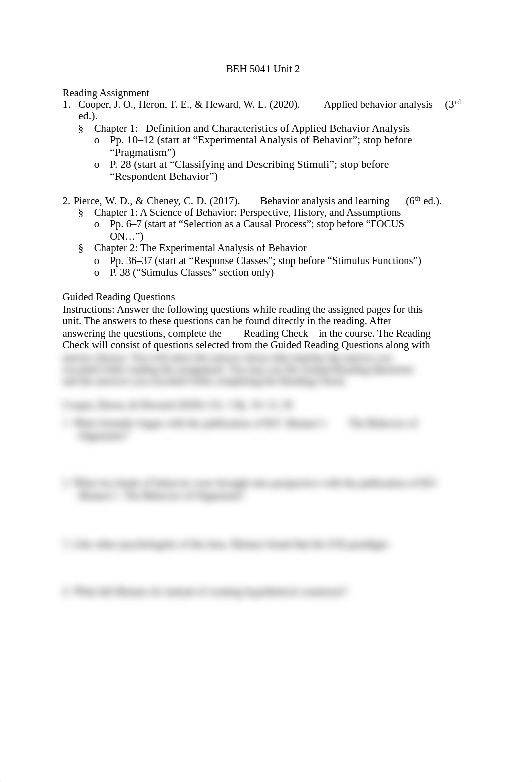 BEH 5041 Unit 2 Reading Assignment and Guided Reading Questions.pdf_dbh7t3r43zc_page1