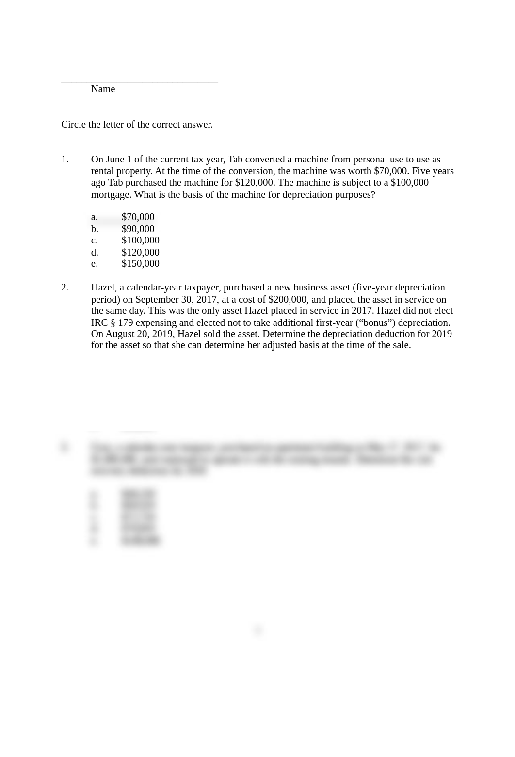 Quiz 7  - Chapter 8 Depreciation.docx_dbhc33x96pj_page1