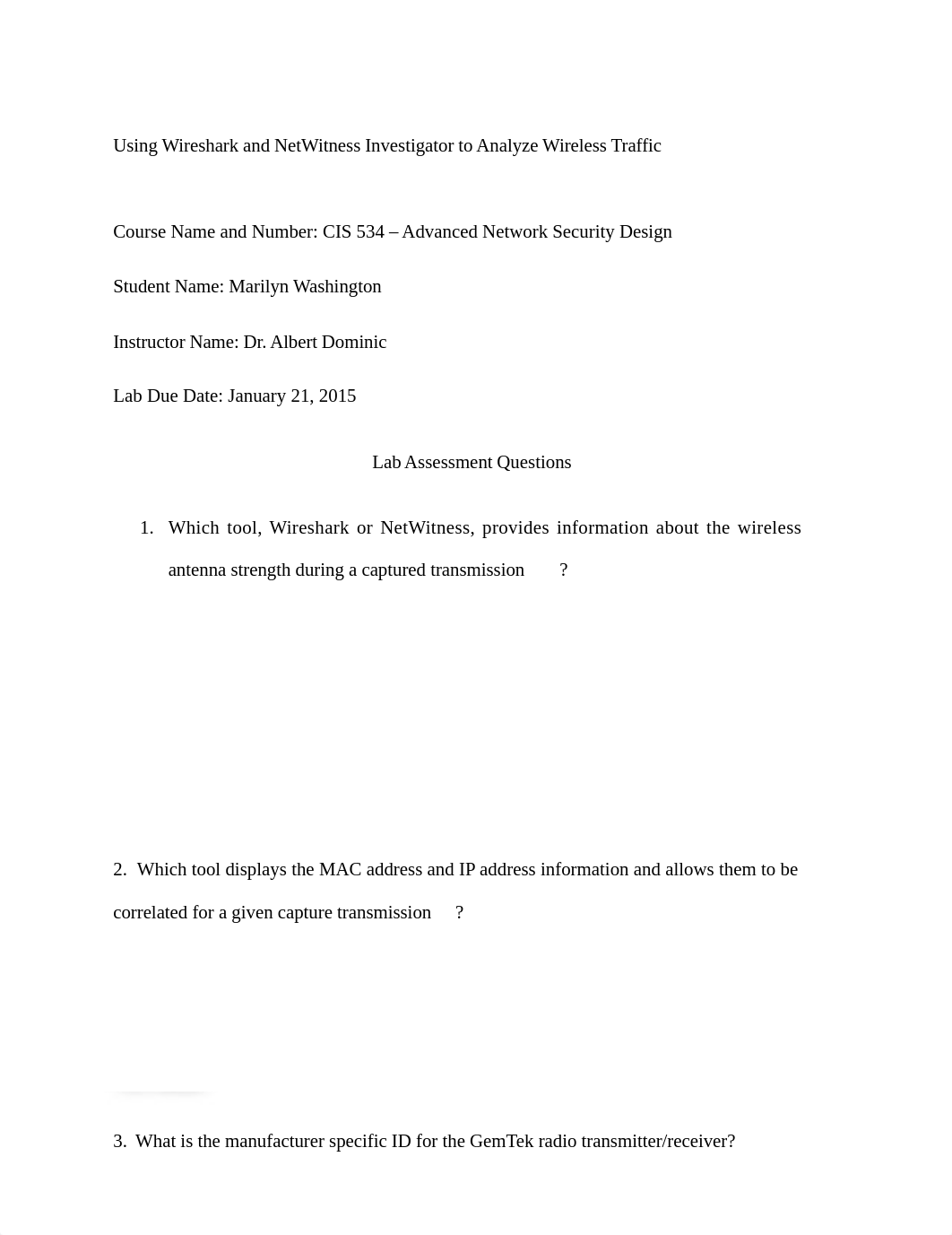 Using Wireshark and NetWitness Investigator to Analyze Wireless Traffic.docx_dbhhdhd5tcj_page1