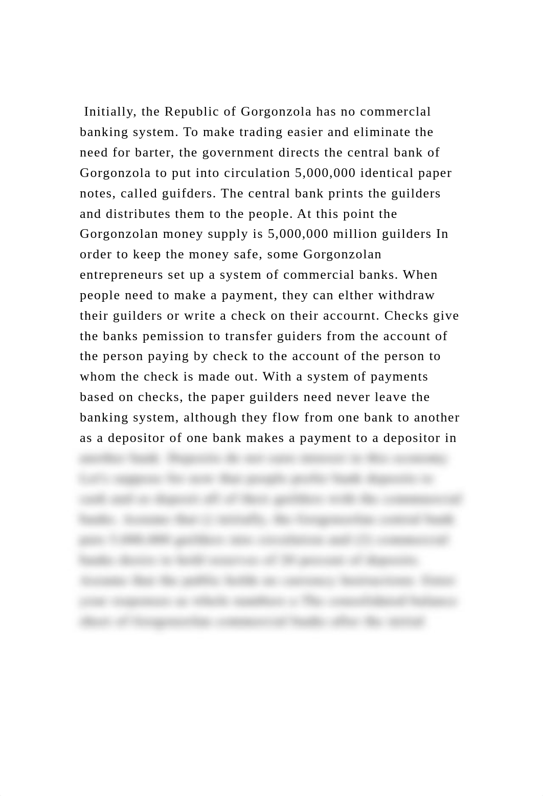 Initially, the Republic of Gorgonzola has no commerclal banking s.docx_dbhj5ok0e60_page2