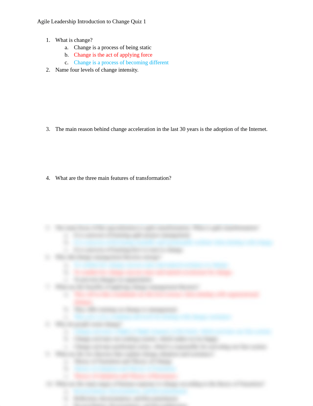 Agile Leadership Introduction to Change Quiz 1 .docx_dbhnfye4op3_page1