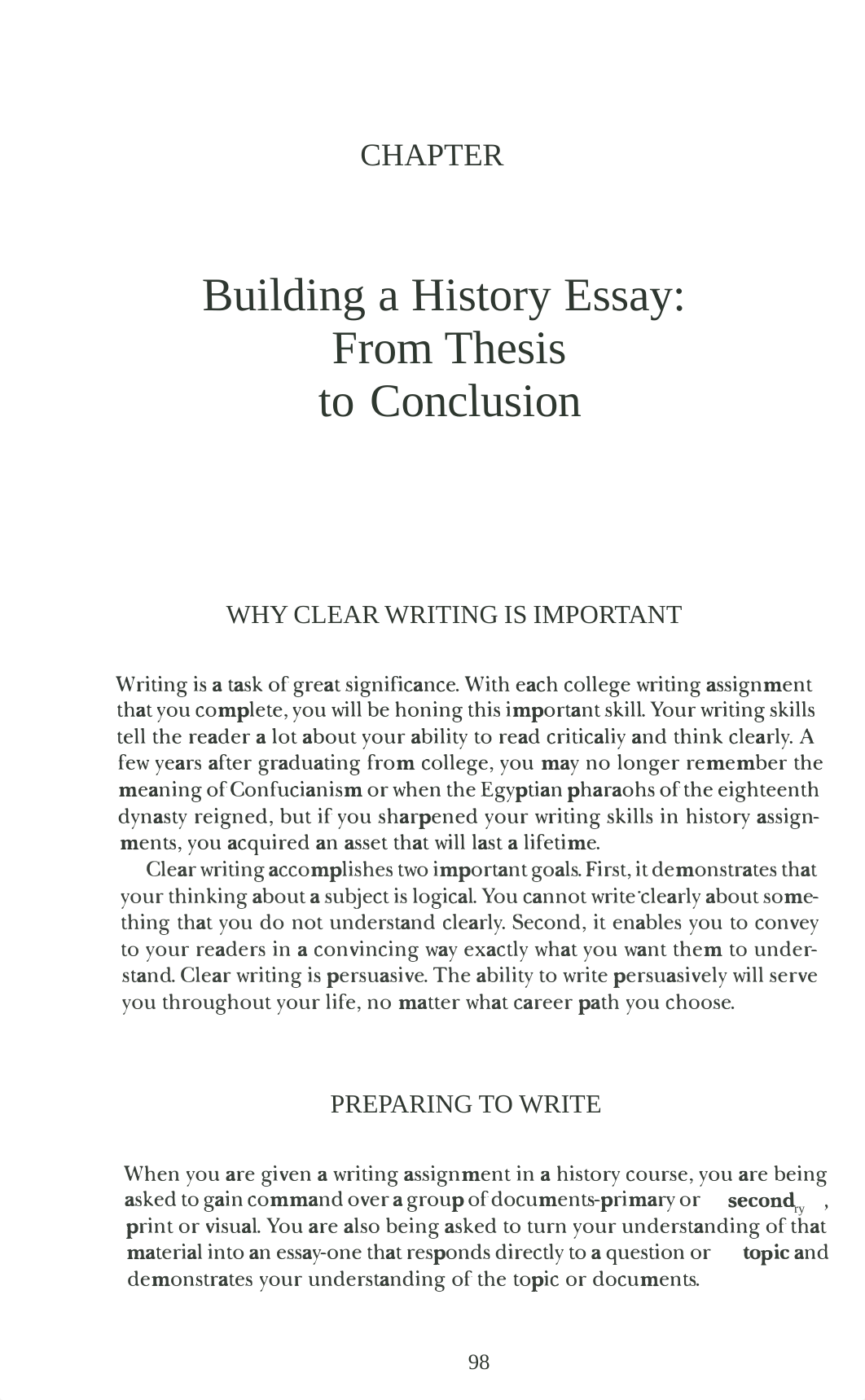 3. Jules R. Benjamin, Building a History Essay, From Thesis to Conclusion-1.pdf_dbhqv8x0yev_page1