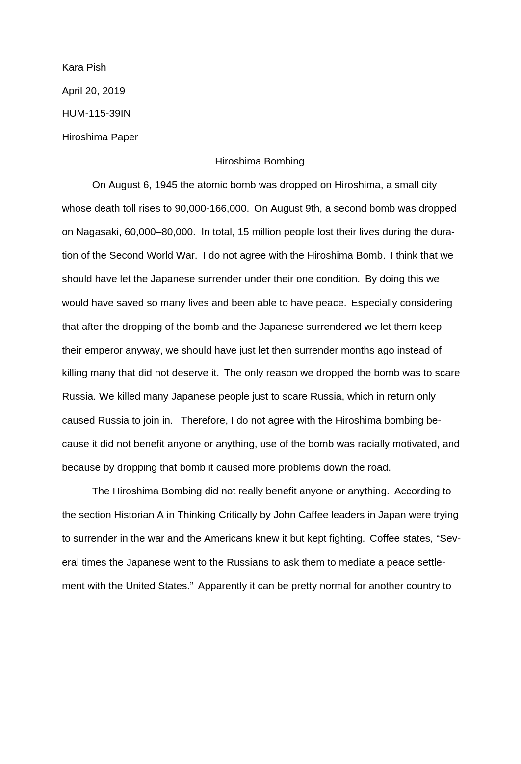 HUM-115 Hiroshima Paper.docx_dbhx59g1e2k_page1