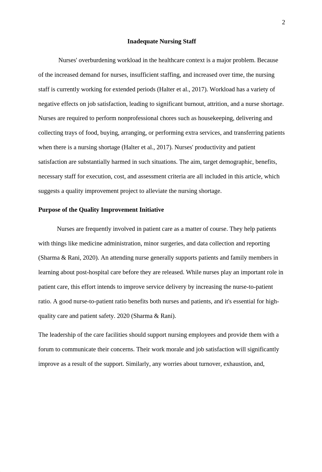 Executive Summary-Inadequate Nursing Staff.docx_dbhyb0yagkj_page2