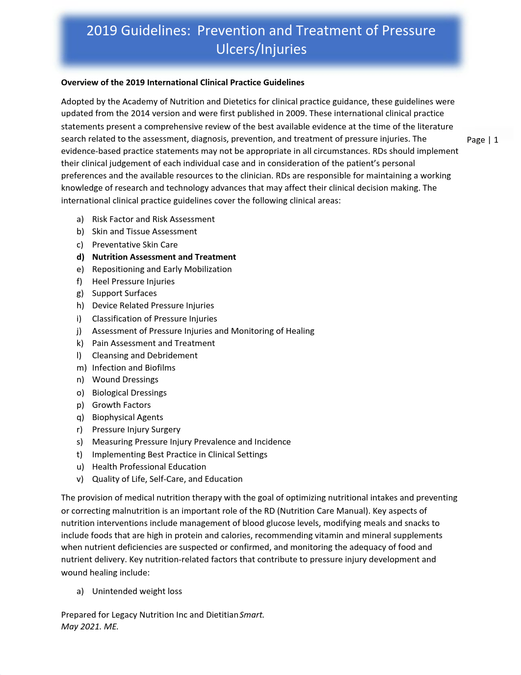 Summary of the 2019 Guidlines for  Prevention and Treatment of Pressure Ulcers-Injuries.pdf_dbi7uviictf_page1