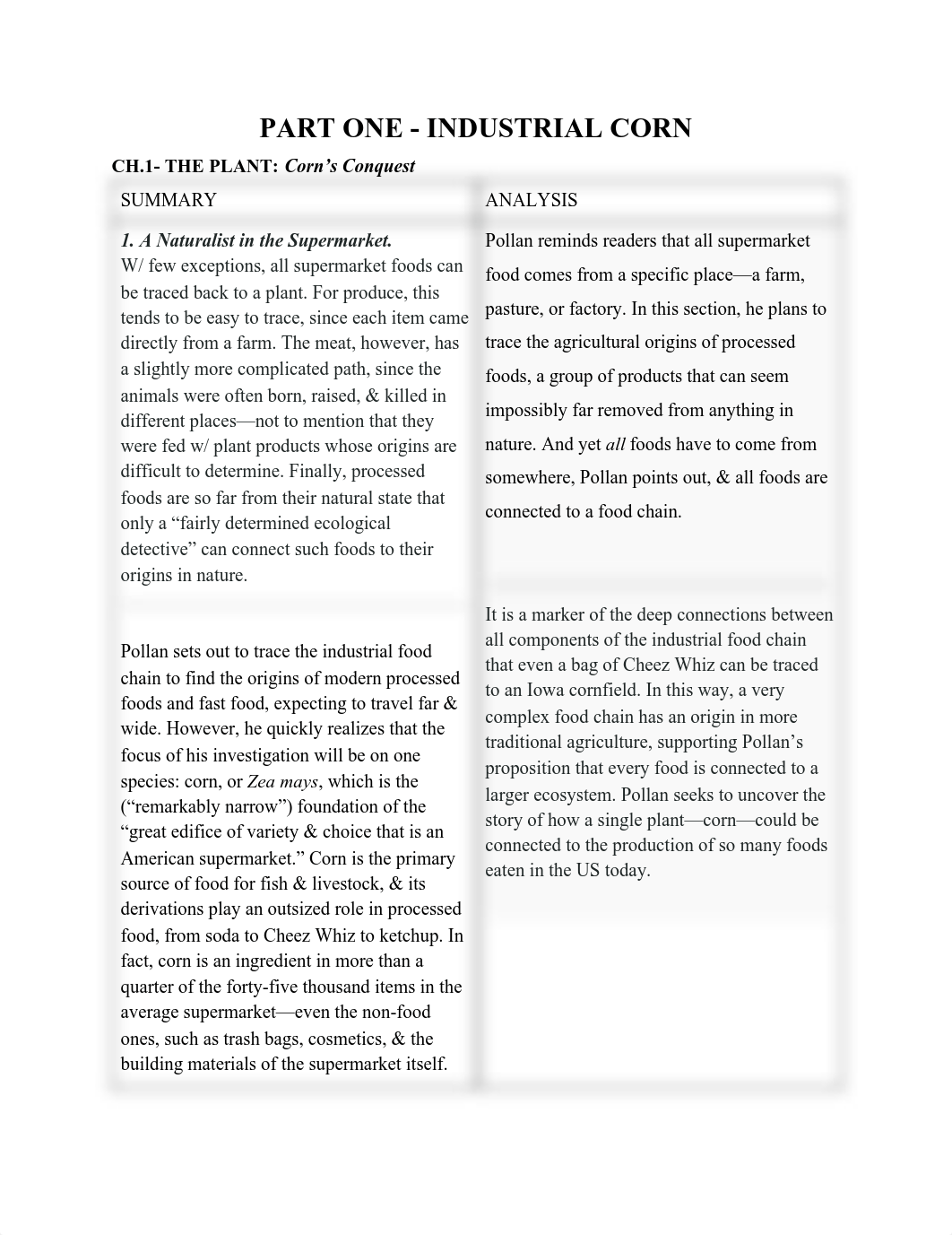 Omnivore's Dilemma Part 1 Notes.pdf_dbik08vs1bm_page1