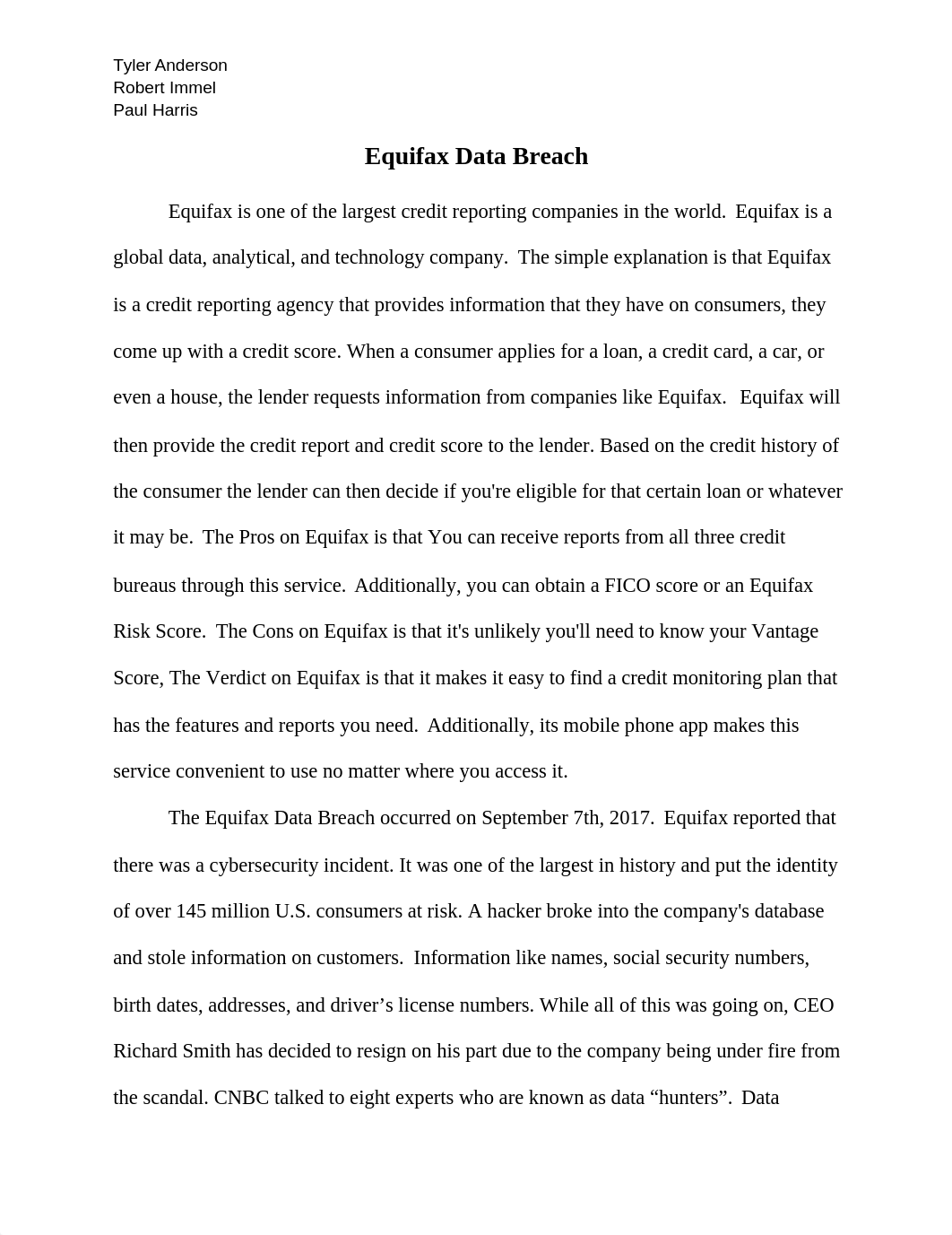 Equifax Data Breach Paper.docx_dbiuajwnloj_page1