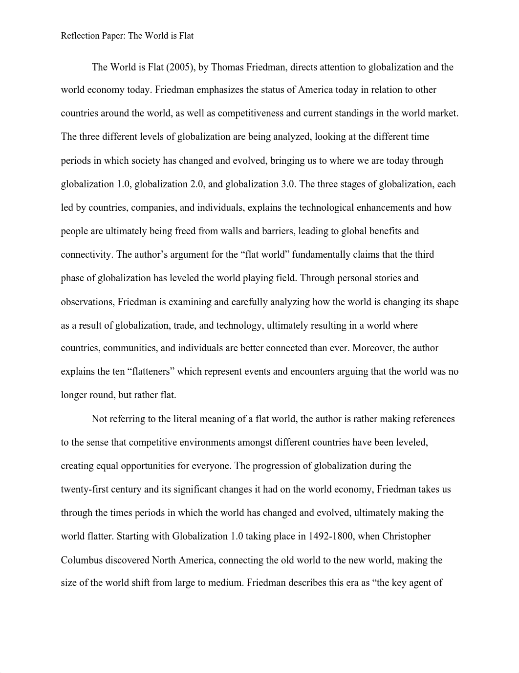 Reflection Paper_ The World is Flat.pdf_dbiwlujcnuf_page2