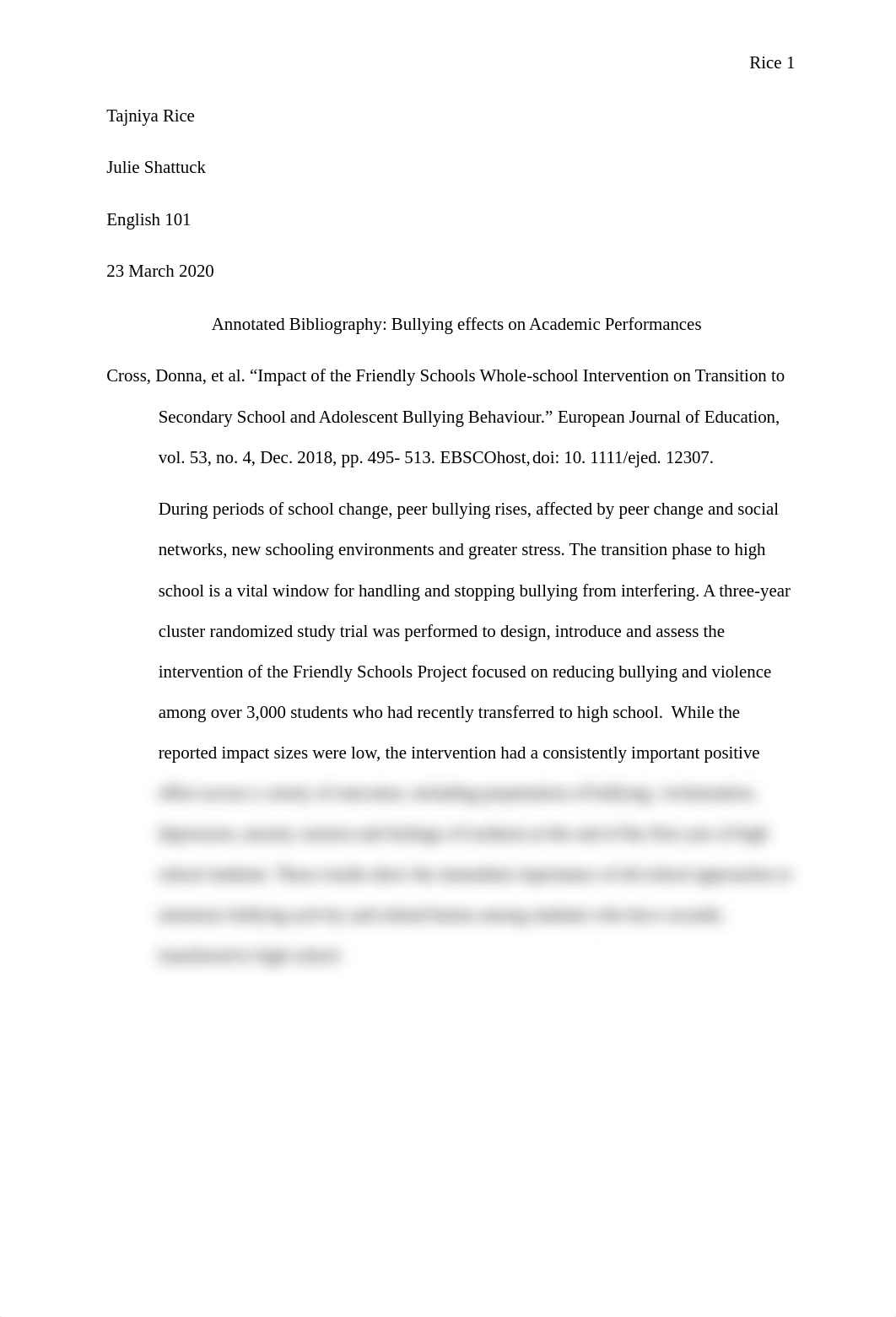 Annotated Bibliography - Bullying.docx_dbjboad5kpa_page1