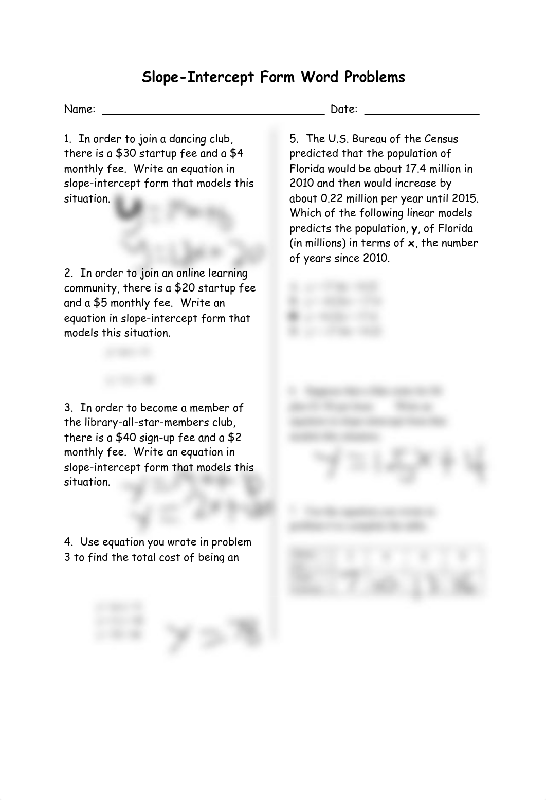 nathan akinola - Slope-Intercept-Form-Word-Problems.pdf_dbjnj4fw9st_page1