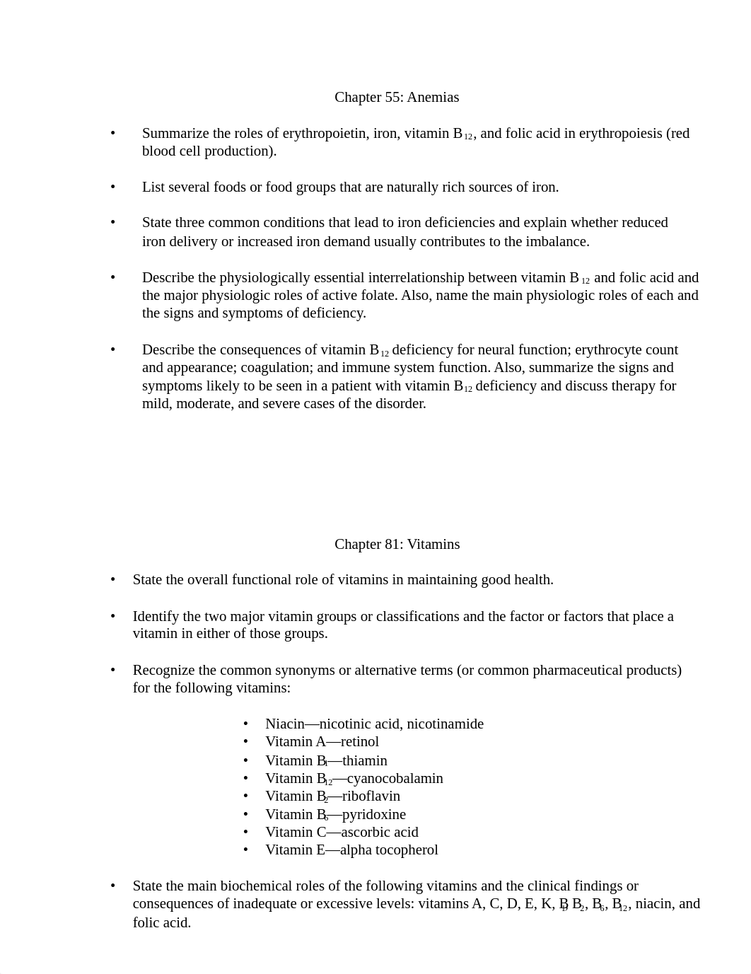 Anemias and Vitamins Lecture Notes.docx_dbjuzyp5hwy_page1