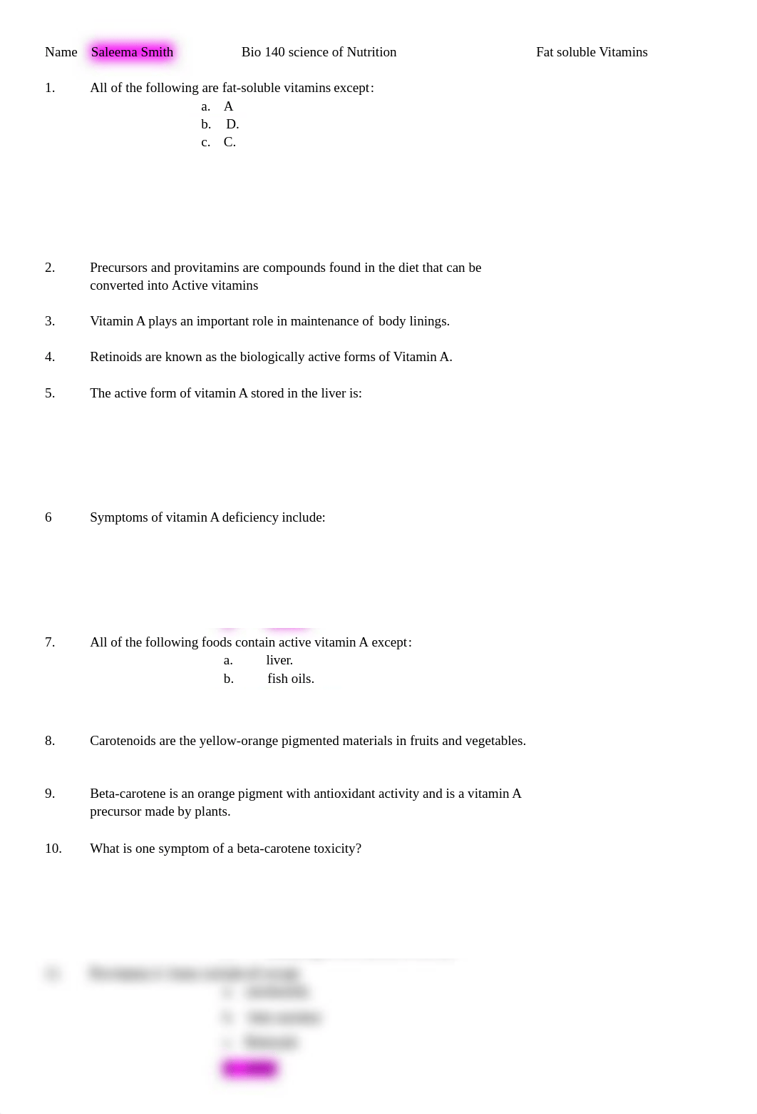 Fat Soluble vitamins worksheet elearning.docx_dbjwh2j6kbh_page1