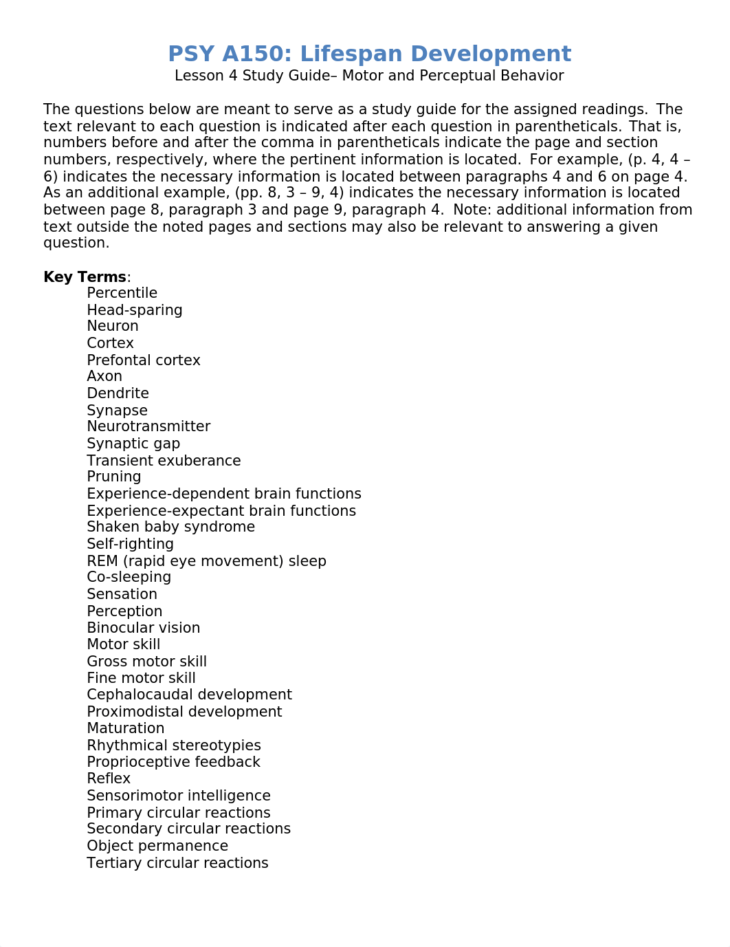 4_Motor & Perceptual Behavior_Study Guide_dbjx5exvvs4_page1