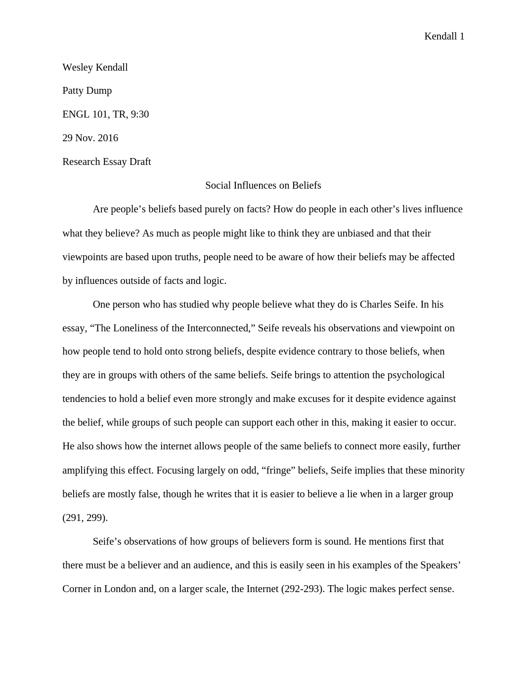 Research Essay - 2nd Draft - Wesley Kendall_dbk5uz6fe4b_page1