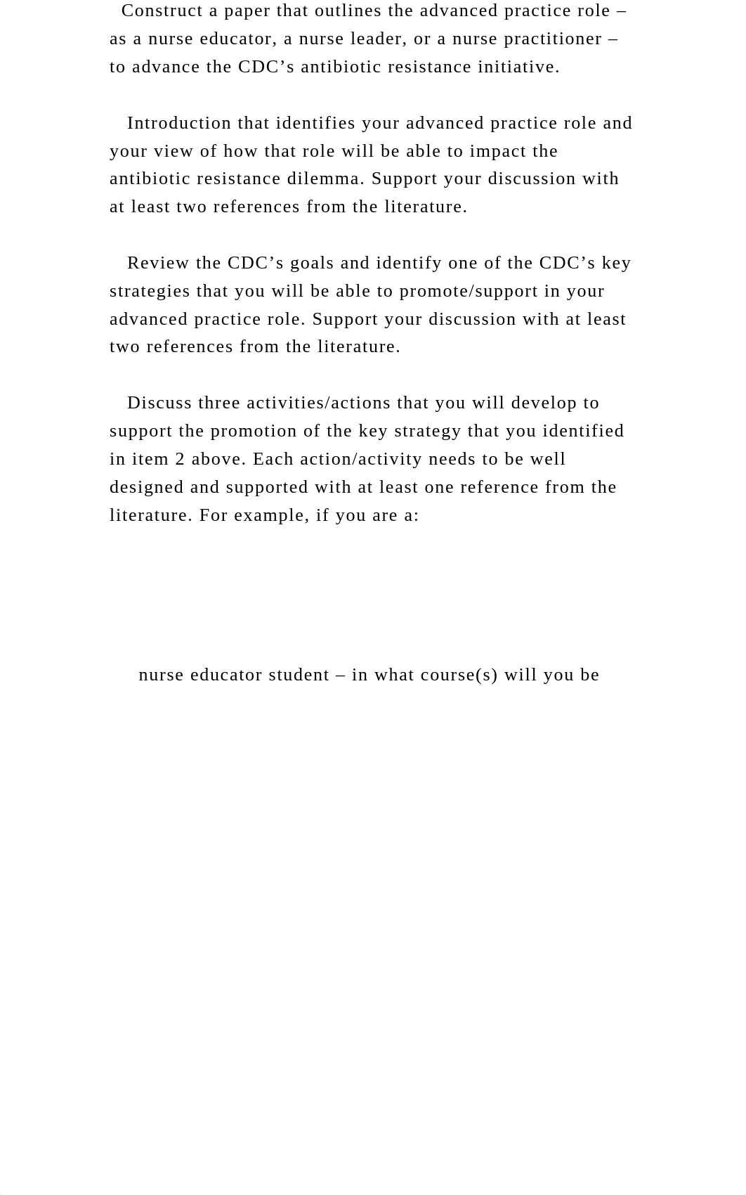 Construct a paper that outlines the advanced practice role - .docx_dbkb56a7bqr_page2