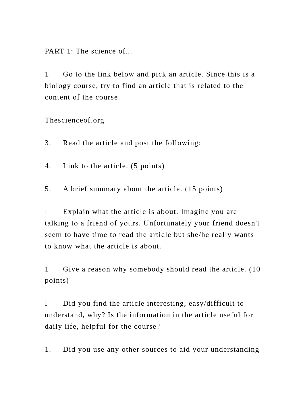 PART 1 The science of... 1.Go to the link below and pick an ar.docx_dbkmm35uss6_page2