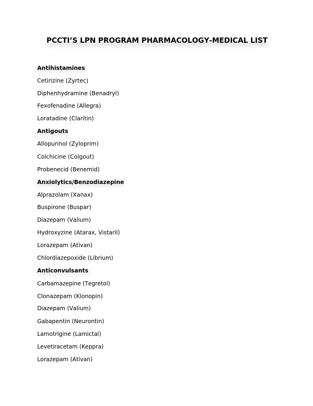 Medication List - Pharmacology (2).docx_dbkrap8317e_page1