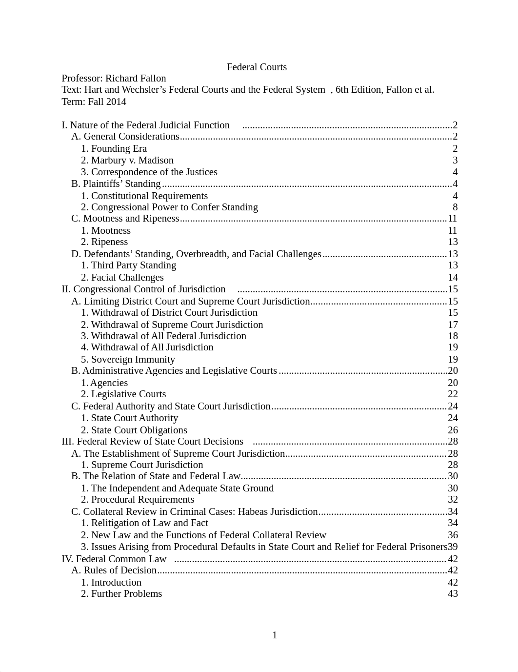 Federal-Courts-and-the-Federal-System_Outline_2014-Fall_Fallon_PayDay_3771.doc_dbkwc215gcc_page1