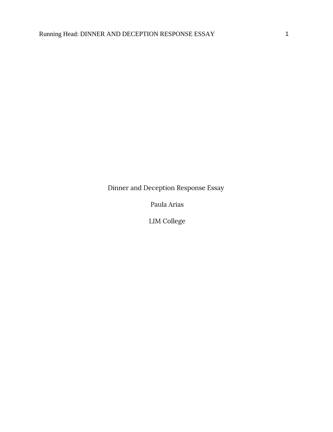 Dinner and Deception Response Essay.docx_dbl1eim2gik_page1