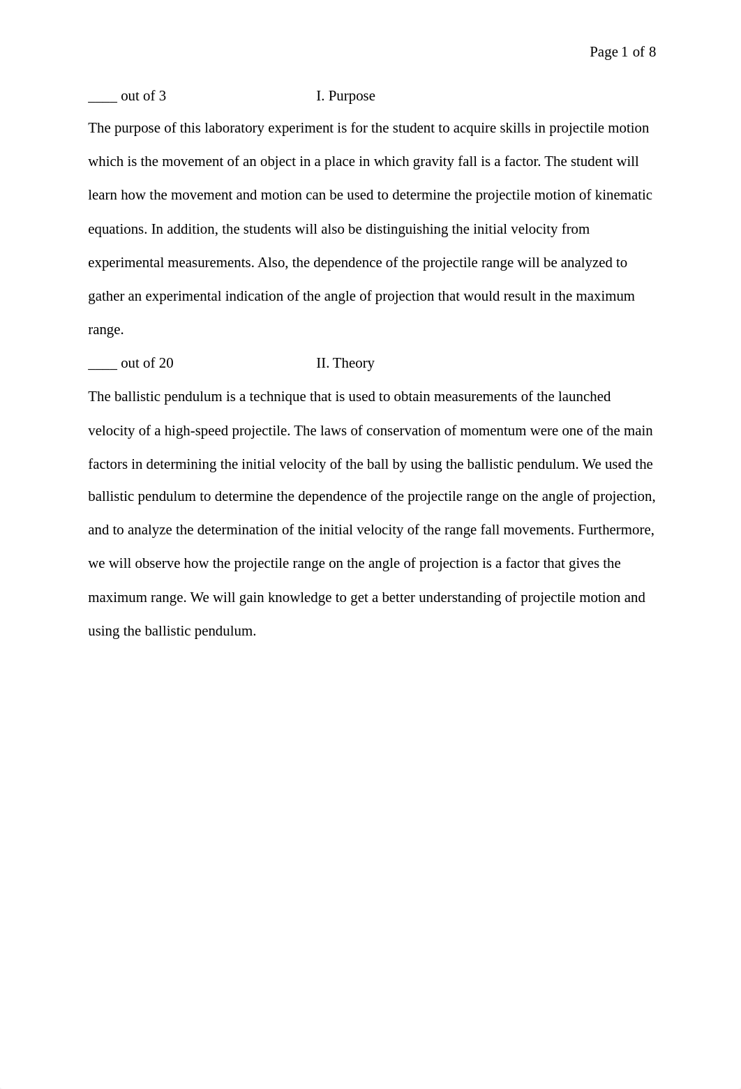 projectile motion the ballistic pendulum stacey sarmiento lab report.docx_dbl97nm0hiu_page2