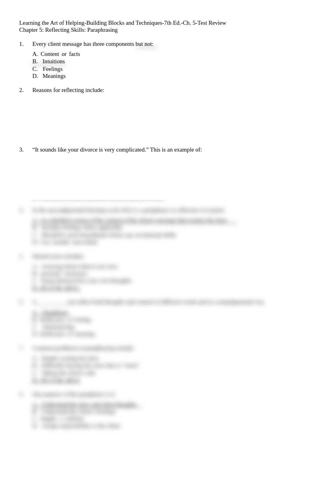 Learning the Art of Helping-Building Blocks and Techniques-7th Ed.-Ch. 5-Test Review.pdf_dblalzsnbuf_page1