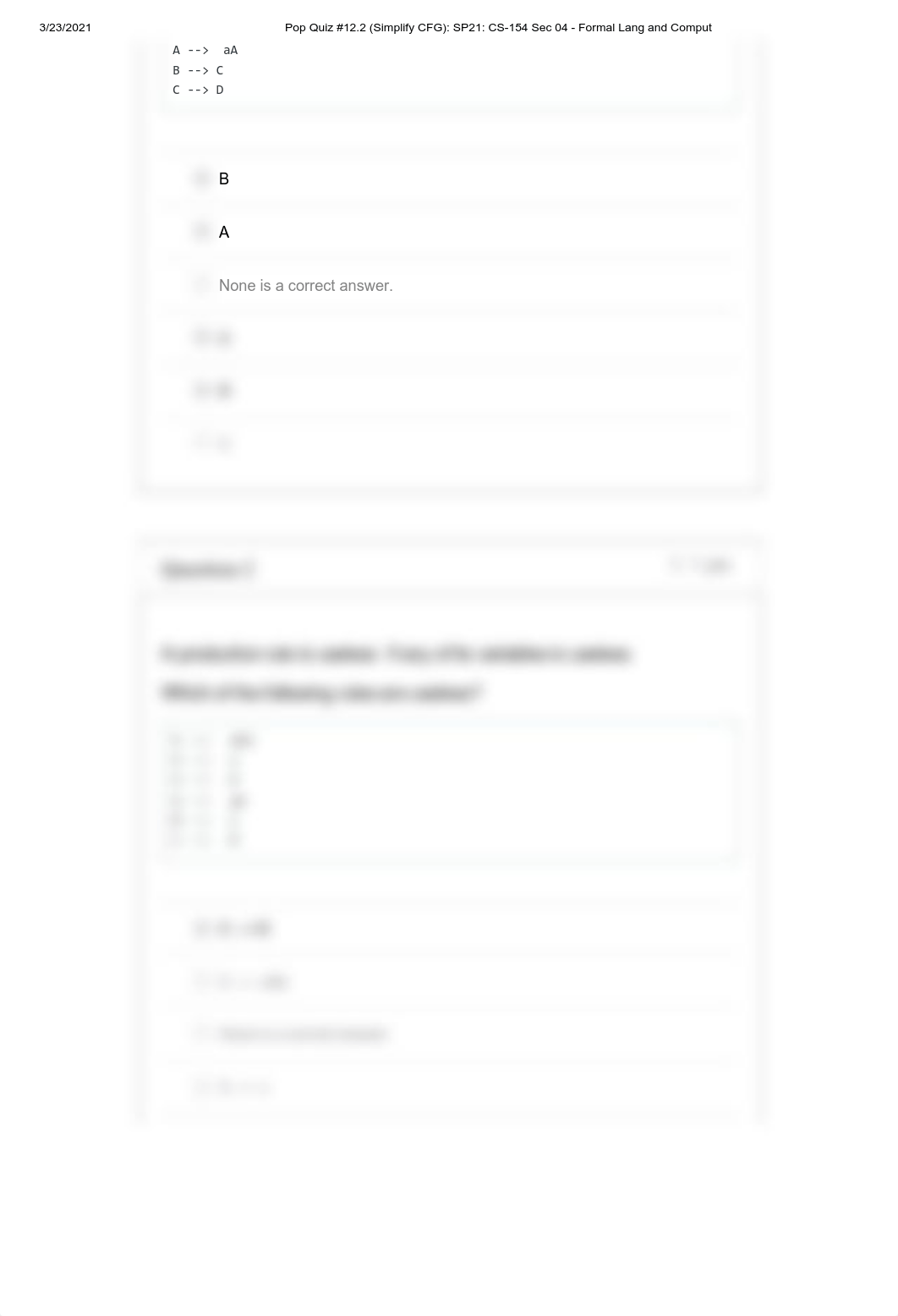 Pop Quiz #12.2 (Simplify CFG)_ SP21_ CS-154 Sec 04 - Formal Lang and Comput.pdf_dbliyct1ec2_page2