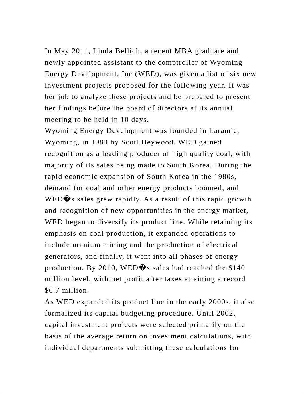 In May 2011, Linda Bellich, a recent MBA graduate and newly appointe.docx_dblwh9heoua_page2