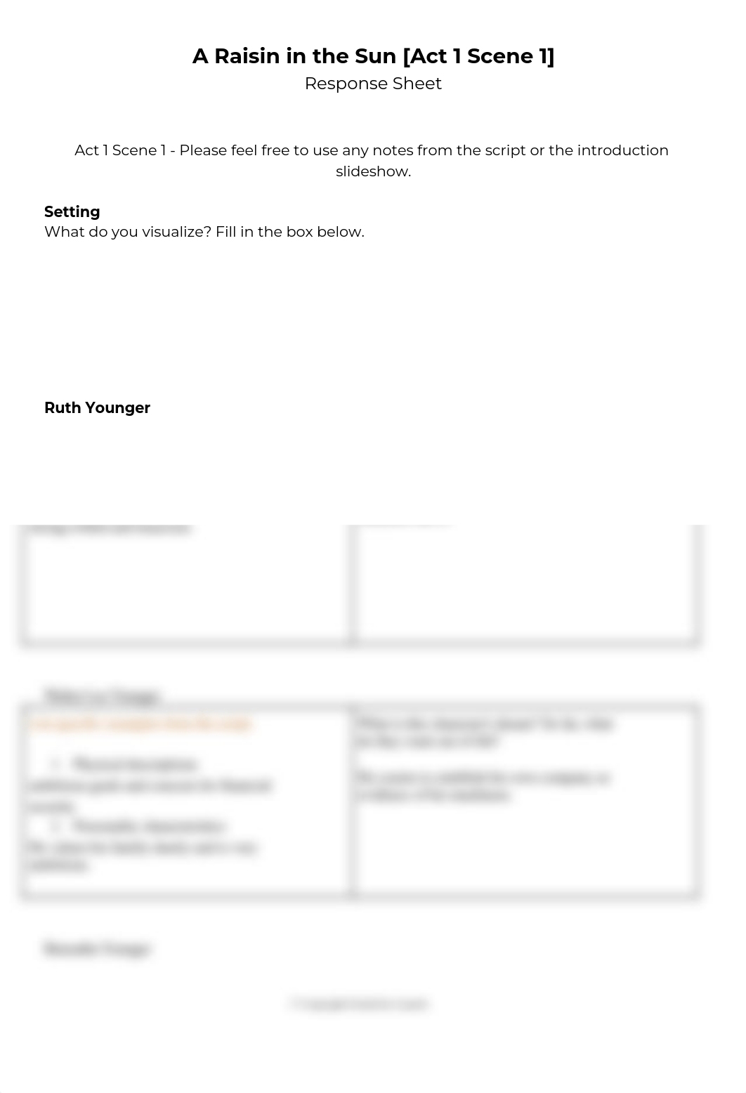 Copy of Response Sheet for A Raisin in the Sun ACT 1 scene 1.pdf_dbm1glbcgv6_page1