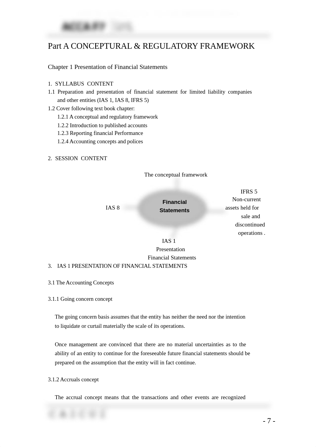 02-ACCA-F7-讲义-基础-PART A-Chapter 1 Presentation of Financial Statements-1.pdf_dbm48mvc150_page1