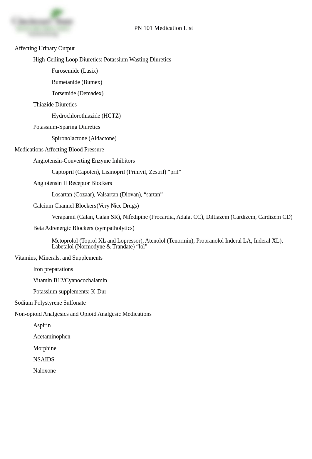 PN 101 College Medication List(1).docx_dbma1o9bno7_page1