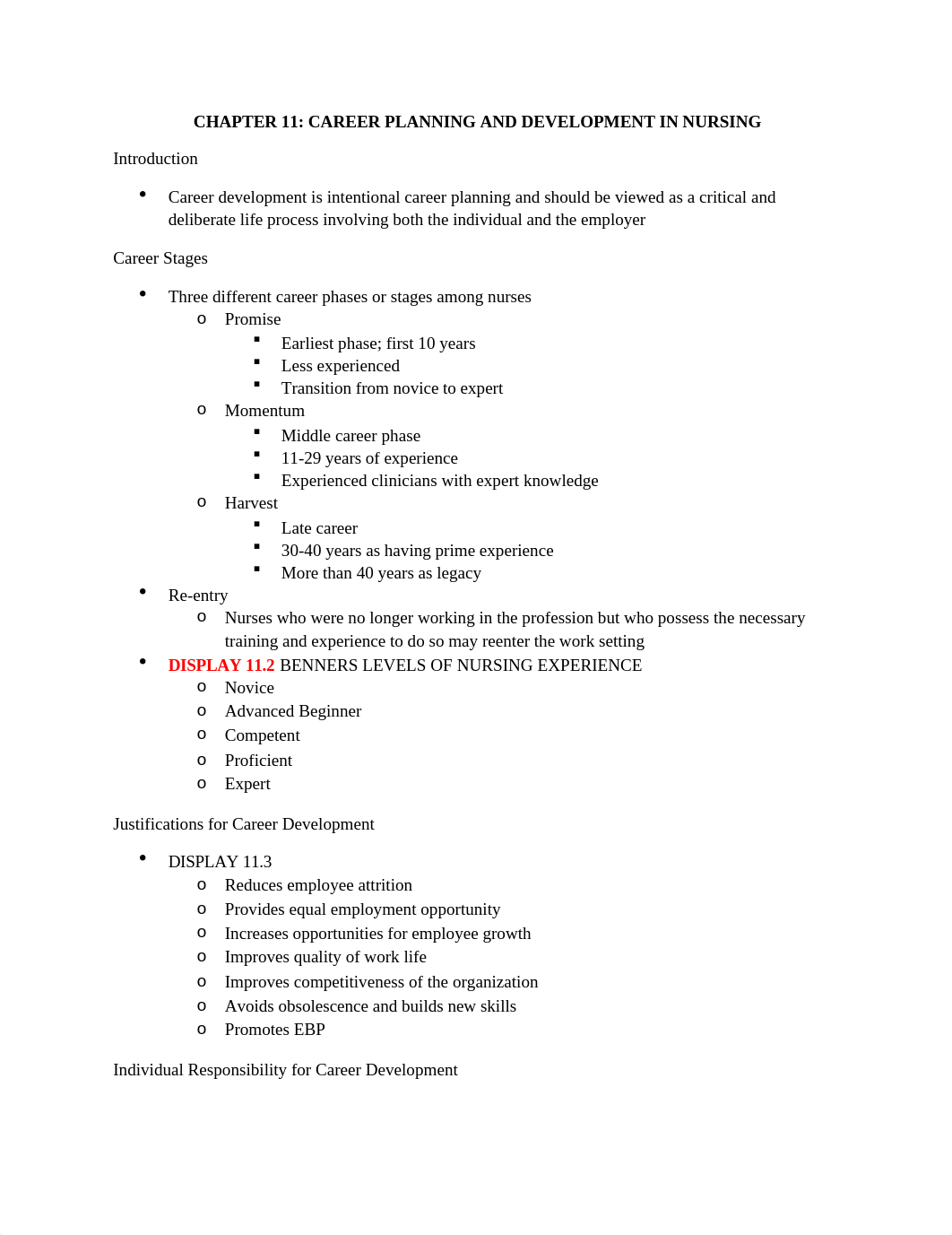 CHAPTER 11 CAREER PLANNING AND DEVELOPMENT IN NURSING.docx_dbmsl1sl3i3_page1