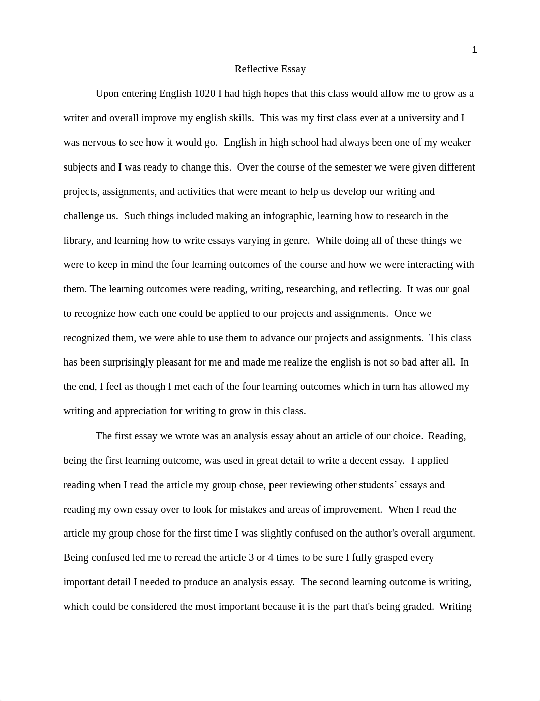 Reflection Essay Example One.pdf_dbmywr75w27_page1