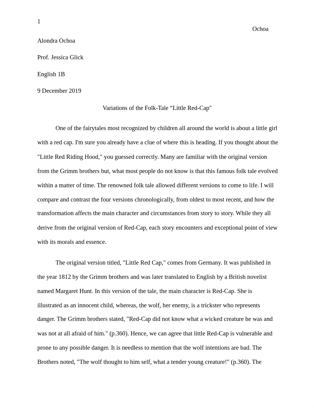 little red cap essay-2.docx_dbneuigfsx7_page1