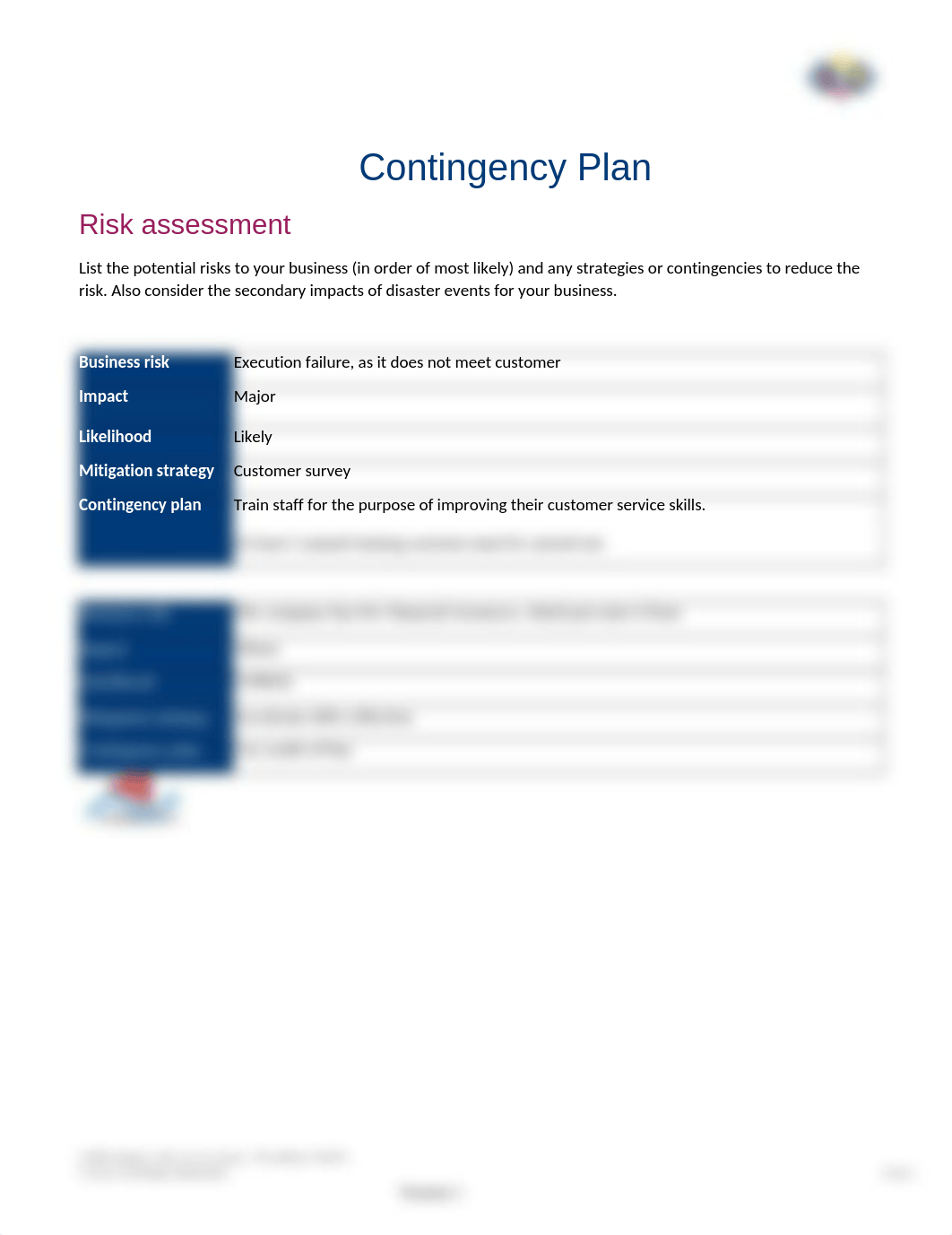 BSBFIM501 - Contingency Plan - correct.docx_dbnkm6ojgwt_page1