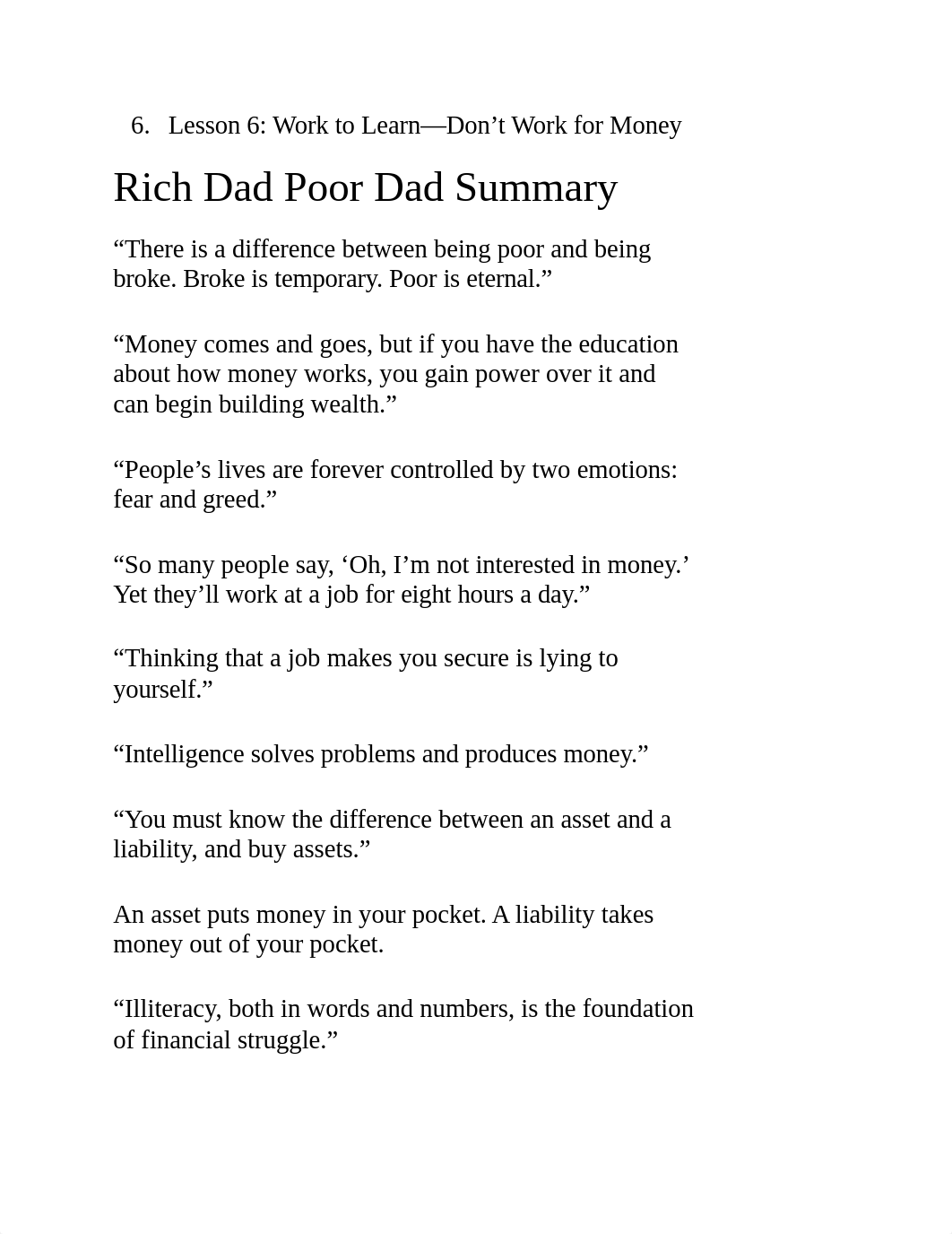 Rich dad poor dad summary.docx_dbnoals3c6q_page2