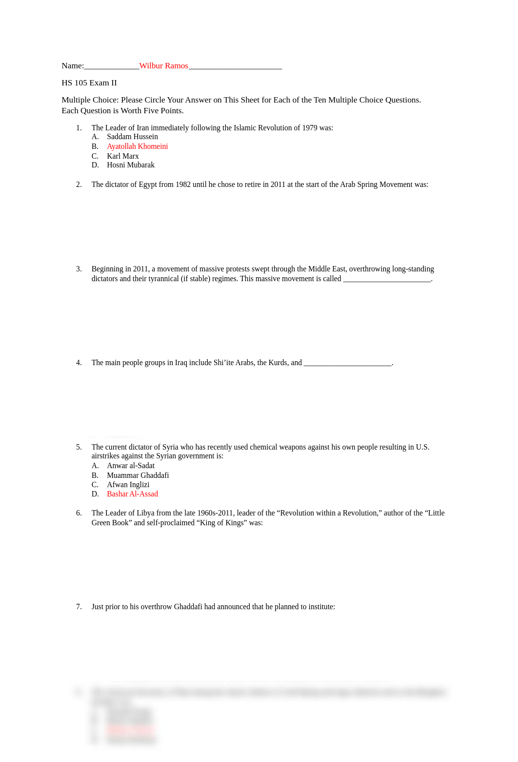 HS 105 Exam IIA (2) finsihed wilbur ramos.docx_dbo4cs7yu11_page1