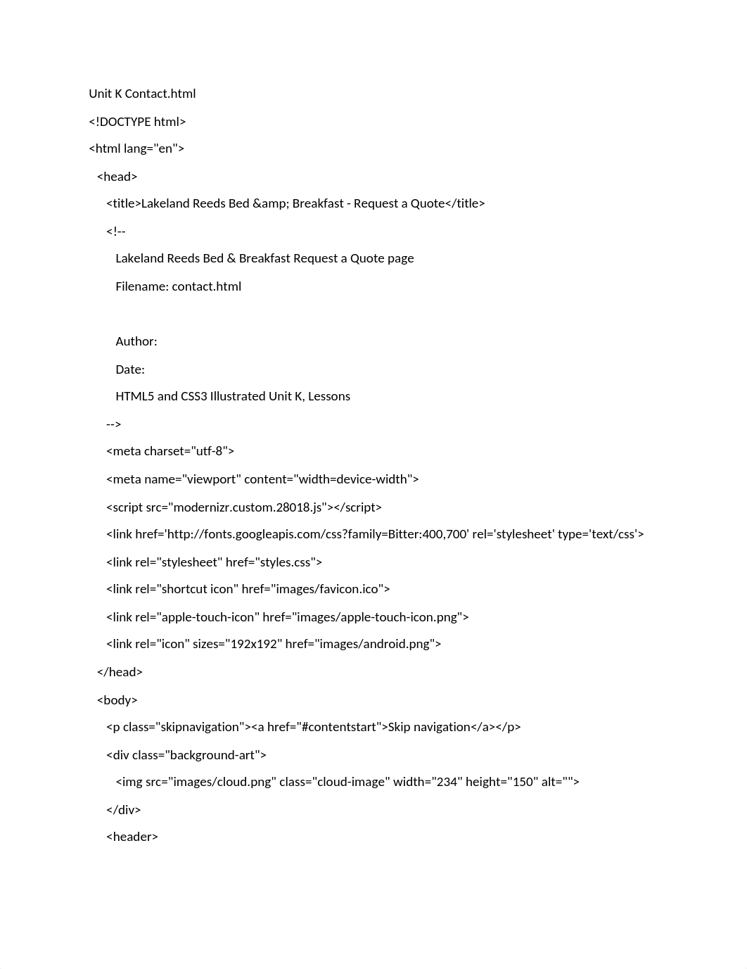 HTML5 and CSS3 Unit K Contact HTML.docx_dbob808jjy8_page1